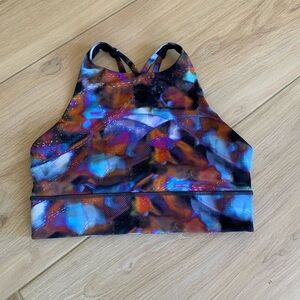 Lululemon Energy High Neck Longline Sports Bra - 8